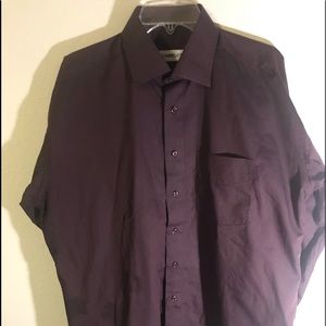 Camelot Dress Shirt Size XL Color Cherry Red